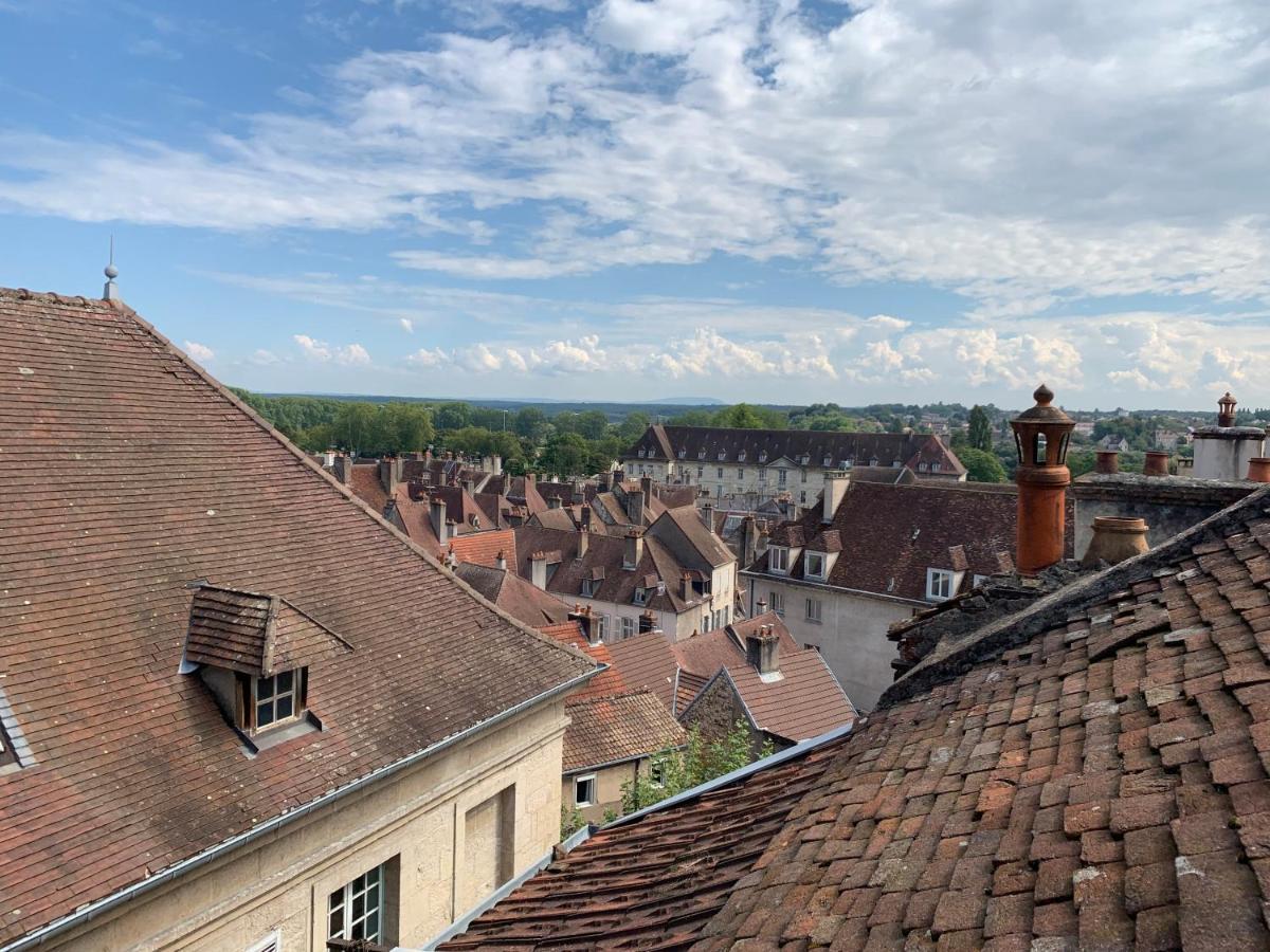BELLEVUE Appartement sous les toits hypercentre climatisé Dole Esterno foto